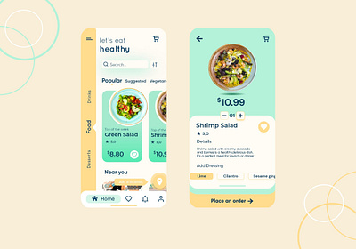 Food delivery design app appdesign branding colorful design flat fooddelivery fooddesign foodservice green healthy mobileapp pupular trend ui uidesign uiux ux xd