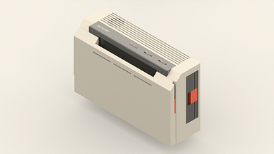 Sinclair portable computer — Product design 2/3 computer concept product retro