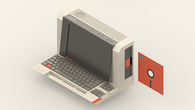 Sinclair portable computer — Product design 3/3 computer concept product