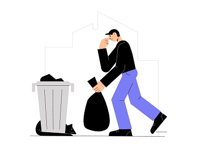 Vectober 11: Disgusting art design flat graphic design illustration illustrator inktober2020 logo minimal vectober2020 vector