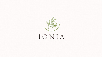 ionia logo logo design logodesign