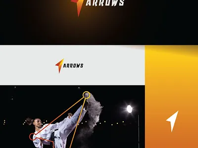 Arrow Girls Fitness Gym Branding art artwork branding business design fit fitness club fitness logo girl gradient graphic graphic design graphicdesign gym gym logo gymnastics icon illustration logo ui