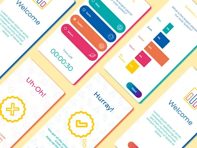 Poll Questions Screen android android app design design ios ios app design mobile app design mobile design mobile ui ui ux