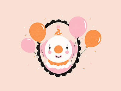 Drawlloween Day 6: Carnival Creep carnival circus clown drawlloween inktober inktober2020 vectober2020 vector vectored