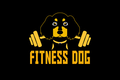 fitness dog art branding customlogo design graphicdesigner illustration logo logodesign mascot character mascotlogo