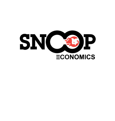 Snoop Economics negativespace logo design animation branding creativity design flatdesign illustration logo negativespace unique logo vector