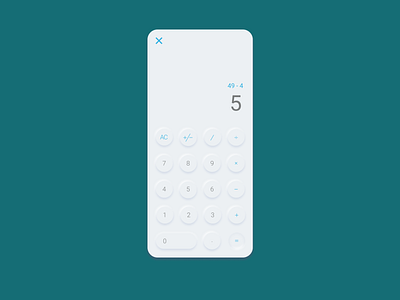 15 Days of Visual Elements Challenge ~ Day#13 calculator calculator ui design figma flat icons illustration minimal ui vector