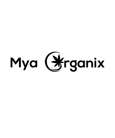 Mya Organix negativespace logo design animation branding creativity design flatdesign illustration logo negativespace unique logo vector