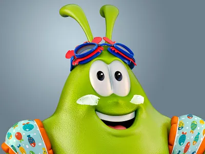 MASCOT 3D / Kirus Toys illustration