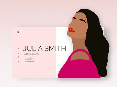 Website Prototype 2 adobexd branding design icon illustration logo mockup personal portfolio procreate prototype typography web website design