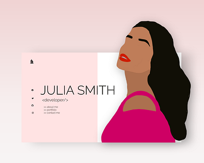 Website Prototype 2 adobexd branding design icon illustration logo mockup personal portfolio procreate prototype typography web website design