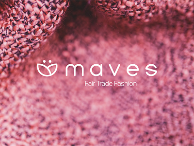 Maves Fashion branding design flat identiy illustration minimal sustainability vector