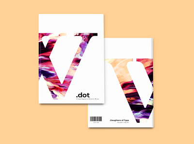 .dot Magazine creative editorial illustration indesign logo magazine print women