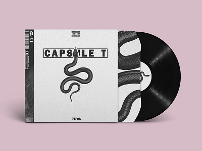 Capsule T - Titou album album art album artwork album cover album cover design art direction artwork branding illustration music