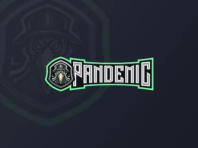 Pandemic Esports Logo branding esport game games gaming illustration logo theme vector website