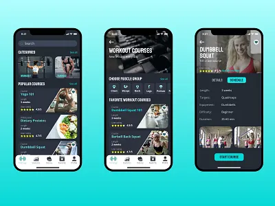 Workout app app design fitness fitness app mobile mobile ui sketch sport sports design typography ui ux web workout app