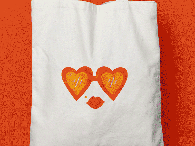 sophia bishop totebag design animation design flat graphic design illustration illustrator logo minimal