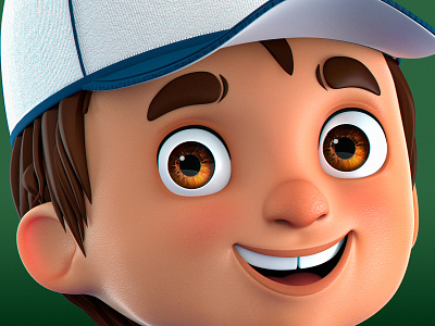 MASCOTE 3D / Supermercado São Francisco illustration