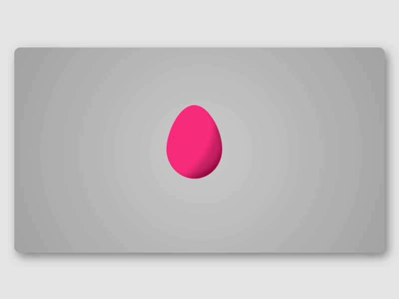 Hello Dribbble, I'm Ankita! animated gif animation debutshot egg firstshot gif hello hello world hellodribbble hellodribble motion graphic semi flat ui