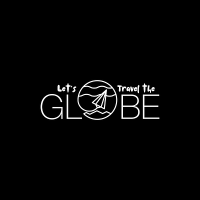 Travel the Globe design globe illustrator logo travel