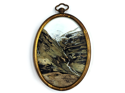 Scotland antique fineart illustration ink scotland watercolor