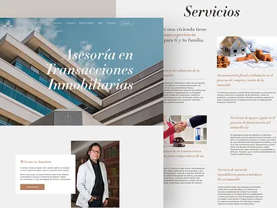 Amatista design flat minimal realestate realestateagent typography ui user interface ux web website