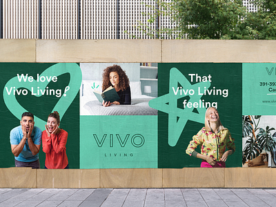 VIVO LIVING agency artdirection brand identity branding creative design digital graphic design graphicdesign identitydesign logo print property signage studio tone of voice type type design typography website