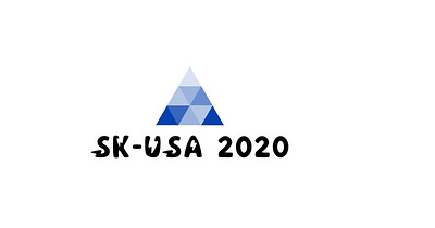 SK-USA New LOGO design icon illustration logo vector