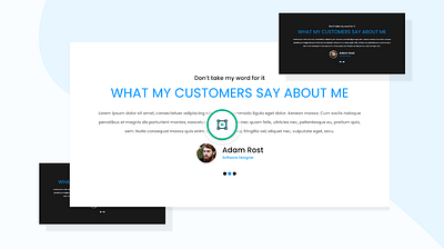 WebStockFinder – Testimonials Template 1 deisgner design templates explore latest template designs latest design templates testimonial testimonials testimonials design web design templates