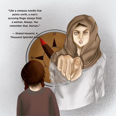 A thousand splendid suns art illustration