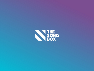 The Song Box branding design logo