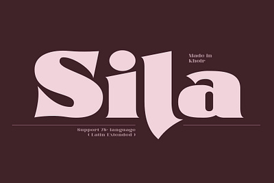 SILA alternates badge font badge font branding classic cute font design font handlettering lettering logo logotype modern design modern fonts modern logo multilingual typography