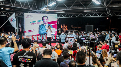 Bermaruah Berpadu Mantap Sabah Baru Campaign Branding art direction backdrop brand brand design brand identity branding design graphic design identity design logo logodesign visual identity