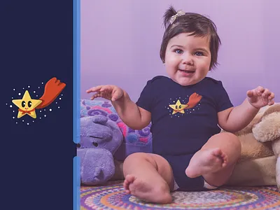 "My Little Superstar" Onesie baby baby clothing cartoon clothing cute onesie star