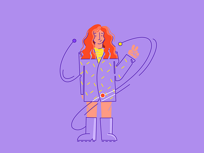 "long break" and hello again Dribbble! adobe illustrator app illustration character characterdesign flat hellodribbble illustration sketch vector vectorart web illustration