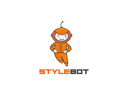 stylebot animation art branding cute design graphic design icon illustration illustrator logo robot style stylish tech technology vector