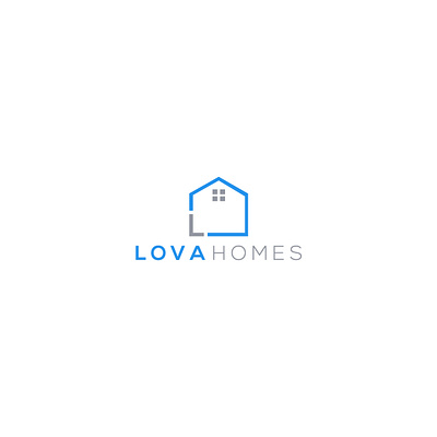 1 LOVA HOMES branding design graphic design icon illustration illustrator minimal typography vector website