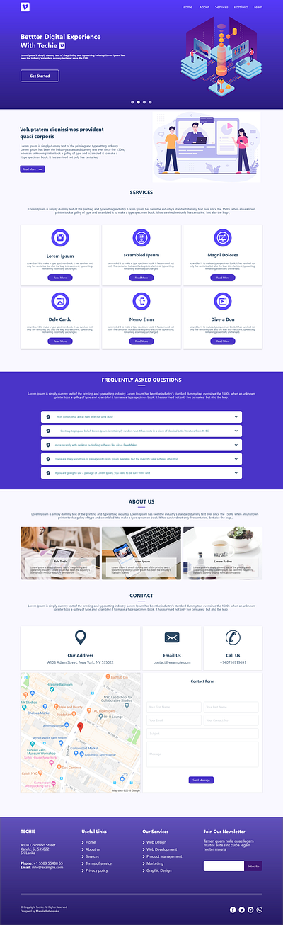 Company Website Template