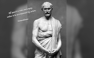 Demosthenes quote orator quote wallpaper