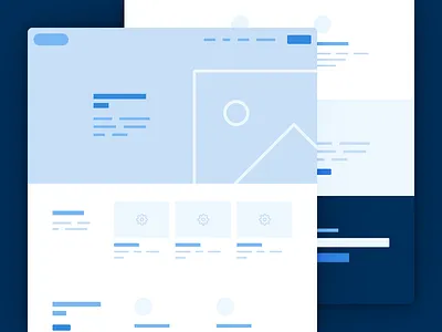 Construction Company - Wireframes builders construction construction company homepage layout steel ui ux webdesign website wireframe wireframes