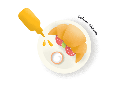 Dymov illustration /4 animation food illustration promo special project