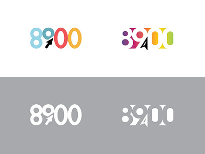 8900 9 app arrow brand branding direction hidden icon identity logo logotype mobile mobile app negative space logo negativespace number numbers postcode typography zip code