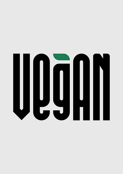 Vegan design lettering typography typography design word porn