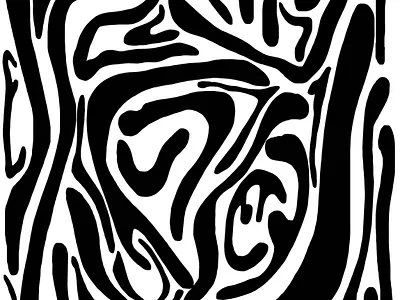 Black and White Lines 2d art art art direction artist artwork black contemporary contemporaryart design digital digital art digital illustration digital painting fineart illustration modern white