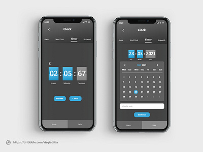 Make A Countdown Timer Design ( UI /UX ) app dailyui dailyuichallenge design mobile app design modern ui ux web website