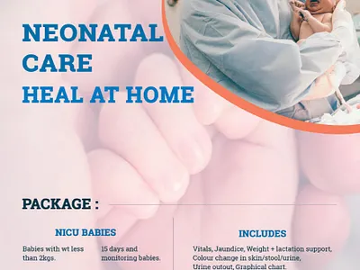 Portea Flyer flyer illustrator