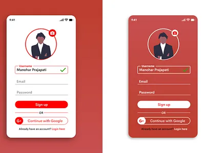 Login Page UI Design app design design app graphic design login design login screen type typography ui ux