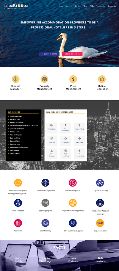 Streer Gooser Redesign adobe xd illustration uidesign uiux user experience userinterface ux ux design webdesign