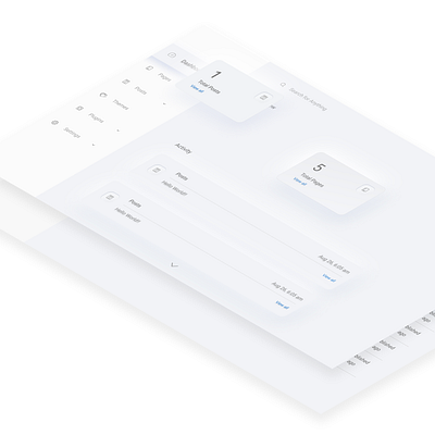 Neumorphism Dashboard dashboard design neumorphic design ui ux