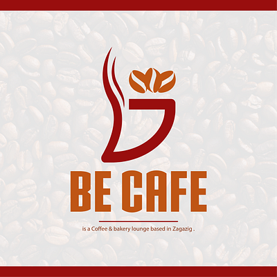 Be Caffe Logo branding flat icon illustration illustrator logo mark minimal vector